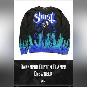 Ghost band crewneck sweatshirt papa emeritus